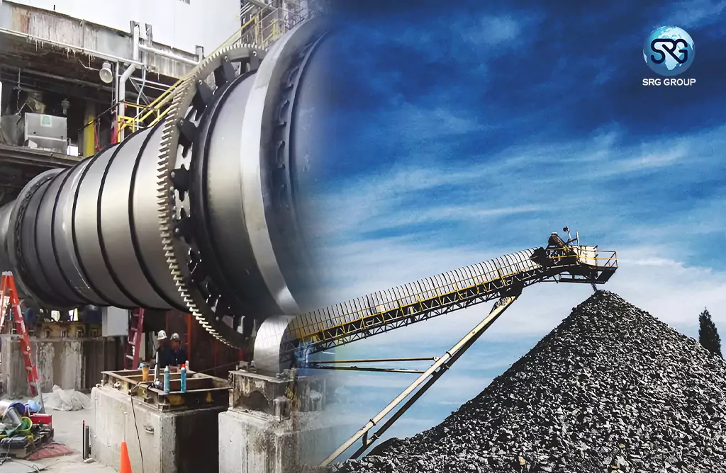 Heavy machinery for mineral and aggregate handling