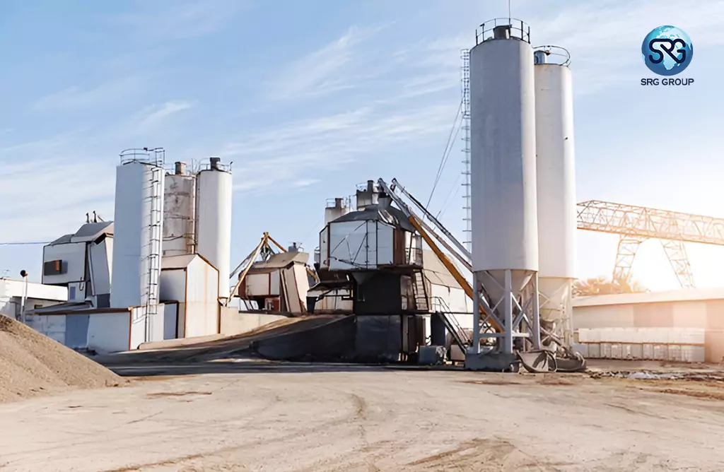 Modern plant for silica sand and quartz material preparation